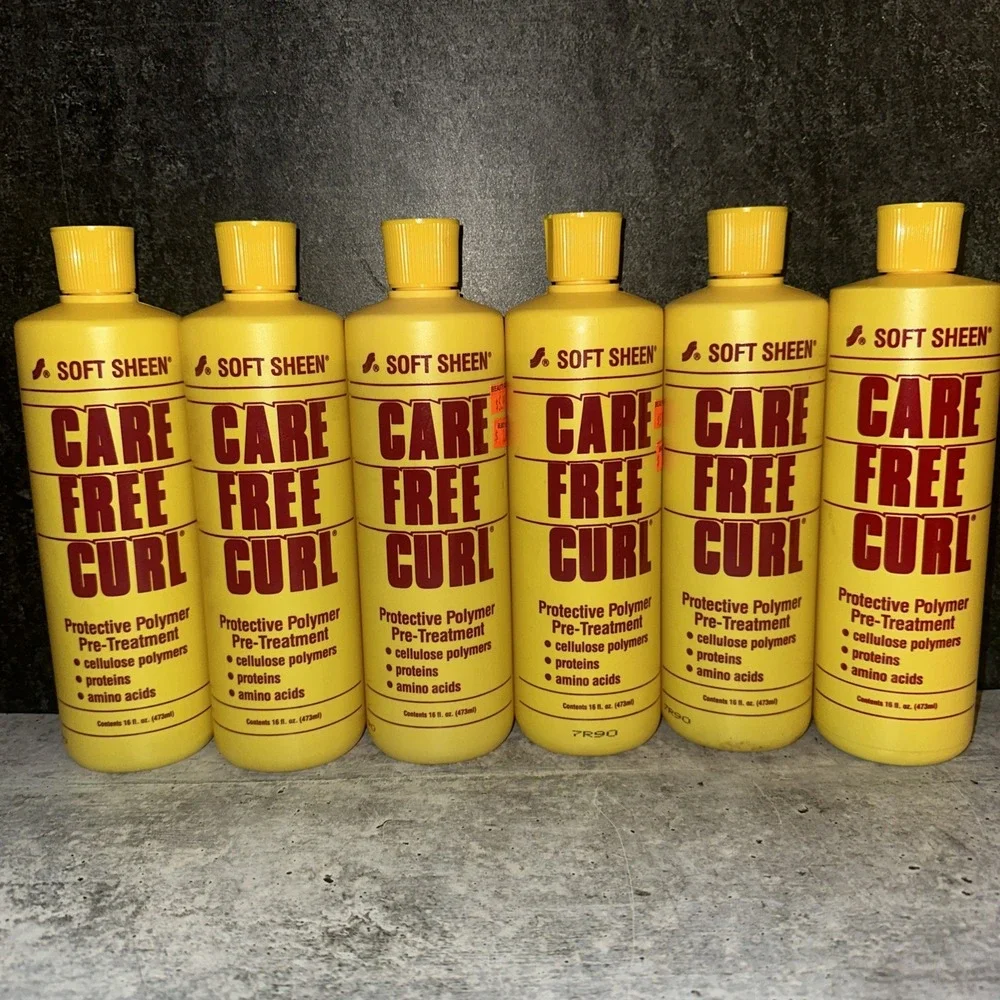 6 Softsheen Carson Soft Sheen Care Free Curl Protective Polymer Pre-Treatment
